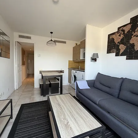 Avec Terrasse, Proche Plages Et Gare Cannes, Clim *